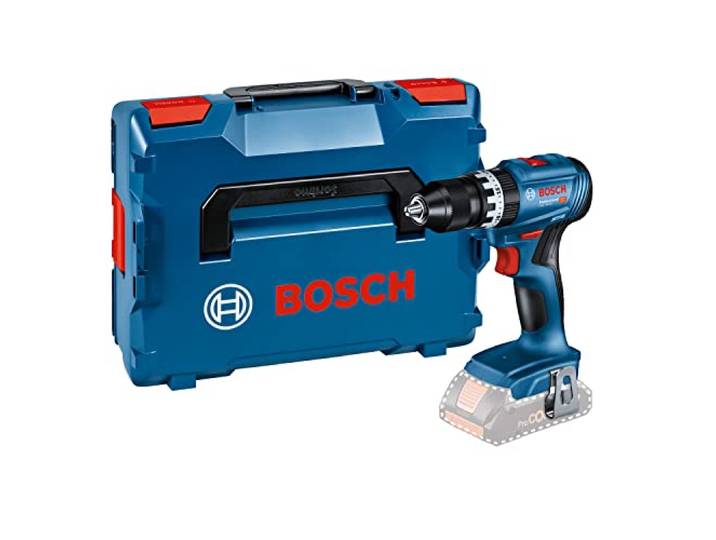 Bosch PRO Perceuses-visseuses à percussion sans-fil GSB 18V-45 Permet de travailler plus\, sans limites GSB 18V-45 solo L-Boxx