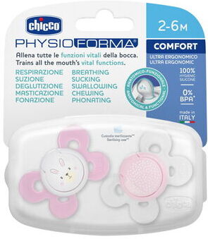 Chicco Chuchas Physio Comfort Silicone 0-6m 2 un