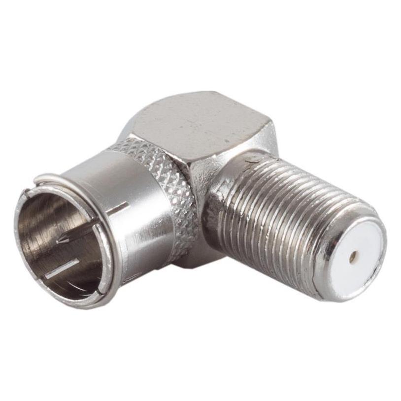 Shiverpeaks S/CONN maximum connectivity F-Winkeladapter, F-Quick-Stecker / F-Buchse (Stecker und Verbinder) (85210-QUICK)