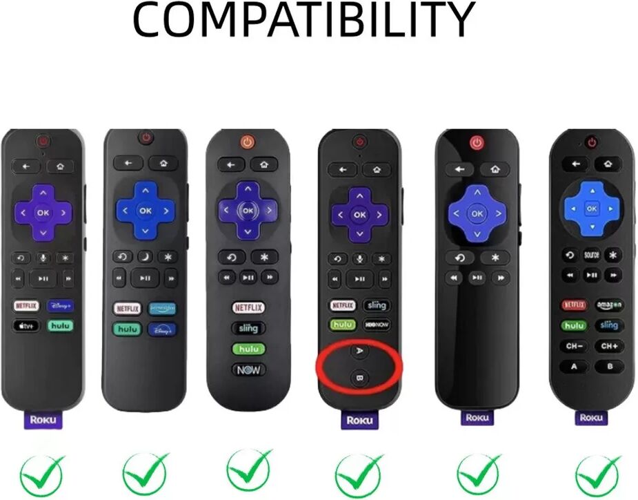 INF Silikon Schutzhülle Kompatibel mit TCL Roku 280 Fernbedienung - Stoßfest & Rutschfest Grün