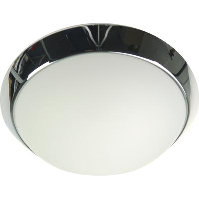 niermann "Opal matt, Dekorring Chrom, LED" LED-Board 1 Stk. Warmweiß