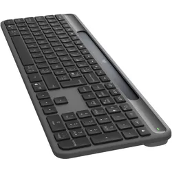 LOGITECH Signature Slim Solar+ K980 for Business, Grafit, Logi Bolt, USB/Bluetooth, FR