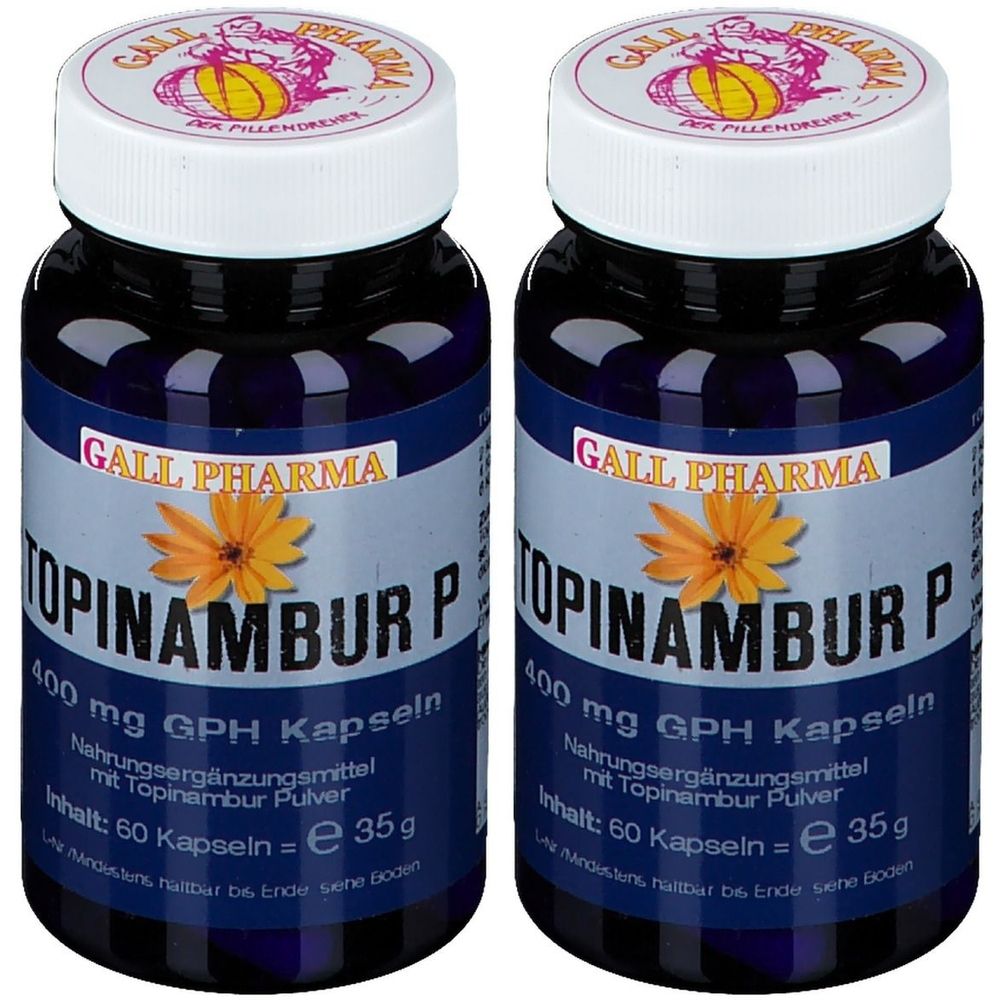 Topinambur P 400 mg GPH Kapseln 2x 2x60 St