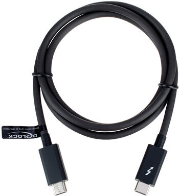 Delock Thunderbolt 3 Cable 1m noir