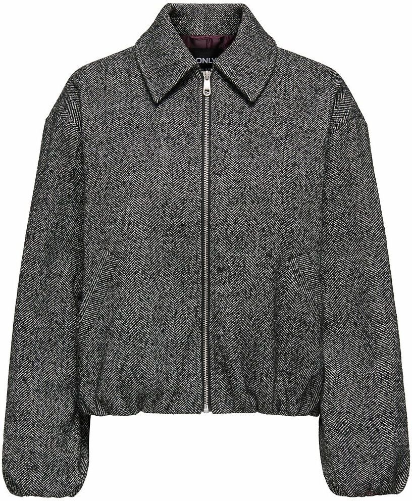 ONLY Manteau court  fermeture zippée