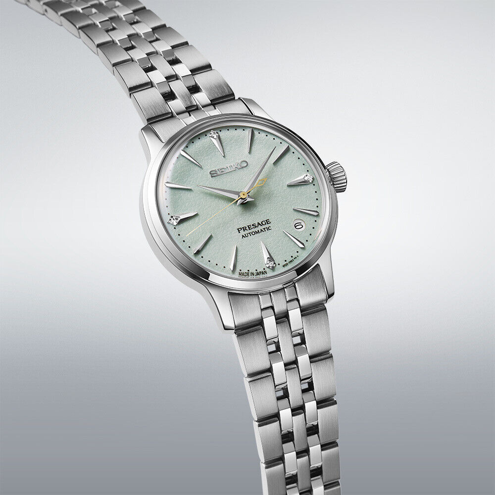 Seiko Presage Cocktail Time Frozen Mojito Diamond SRPL63J1