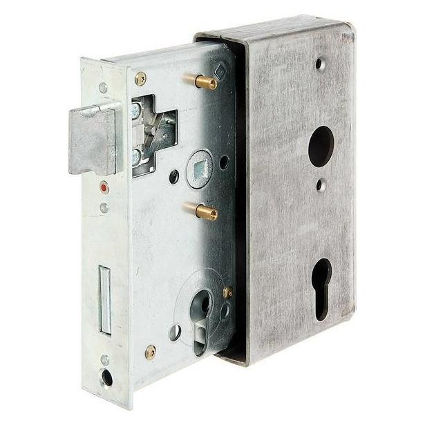 GAH Schlosskasten DIN links / rechts Mass A172xB94xC60 mm Mass E 40 mm Dornmass 60 mm (Profilzylinder) (417055)