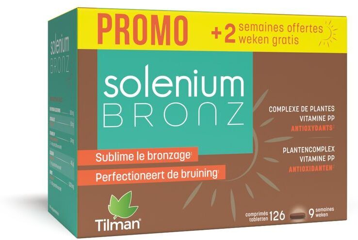 TILMAN - Solenium Bronz Comprimés 98 + 28 Promo
