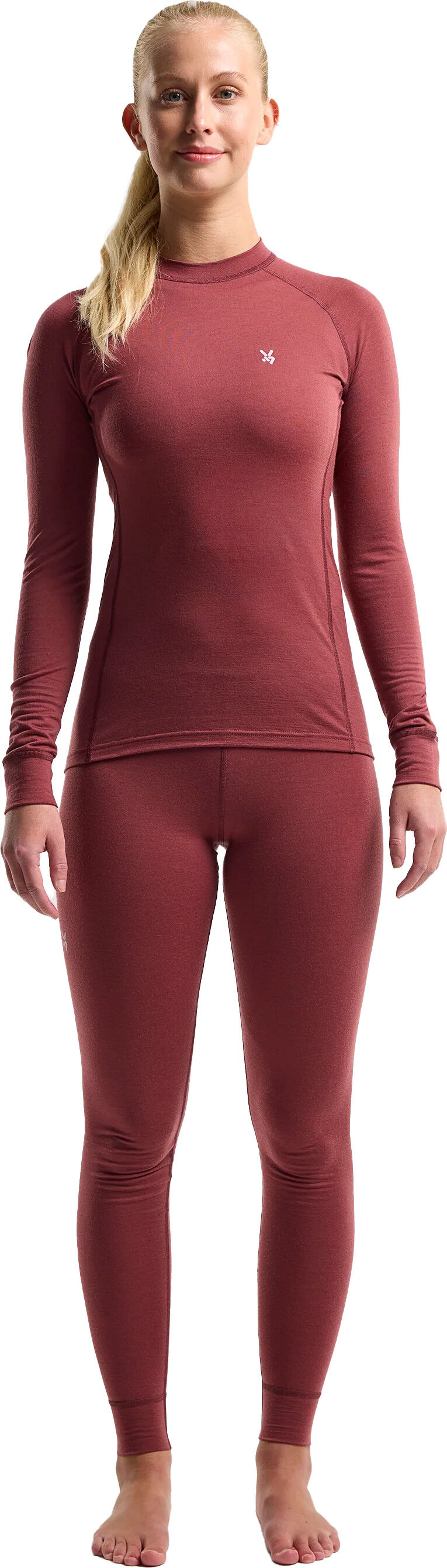 Seger Women's Termowool 150g Round Neck Rouge L