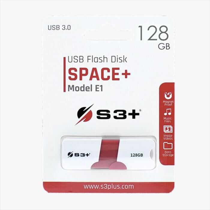 S3+ S3pd3003128bk-r-bianco/rosso