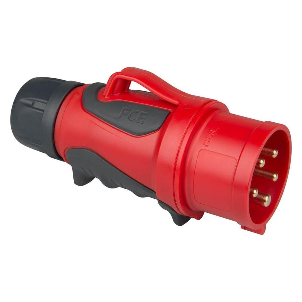 PCE CEE Phasenwender 16A 5P 6h GRIP IP44/54 (CEE 16/5) (70153-6)