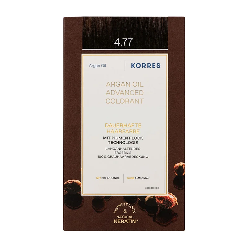 KORRES Argan Oil dark chocolate, schokobraun Intensiv 4.77, 1 St. 21013362