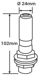 AMiO 01505 Holder, rotating beacon
