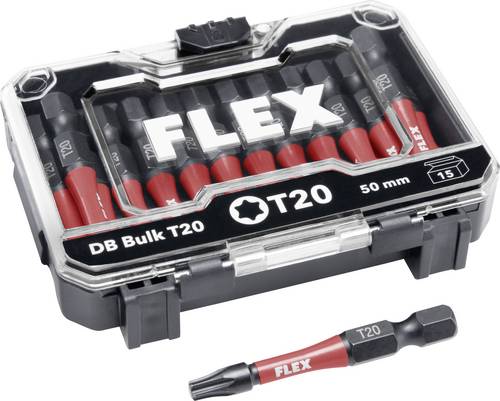 Flex DB Bulk T20-50mm VE15 534156 Bit-Set