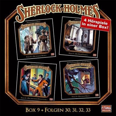 Sherlock Holmes - Die geheimen Fälle des Meisterdetektivs, Folgen 30, 31, 32, 33 - Arthur Conan Doyle,Marc Gruppe, Audio, 4251777703571