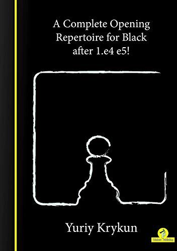 Yuriy Krykun - Complete Opening Repertoire for Black after 1.e4 e5! - Preis vom 09.10.2026 07:28:09 h