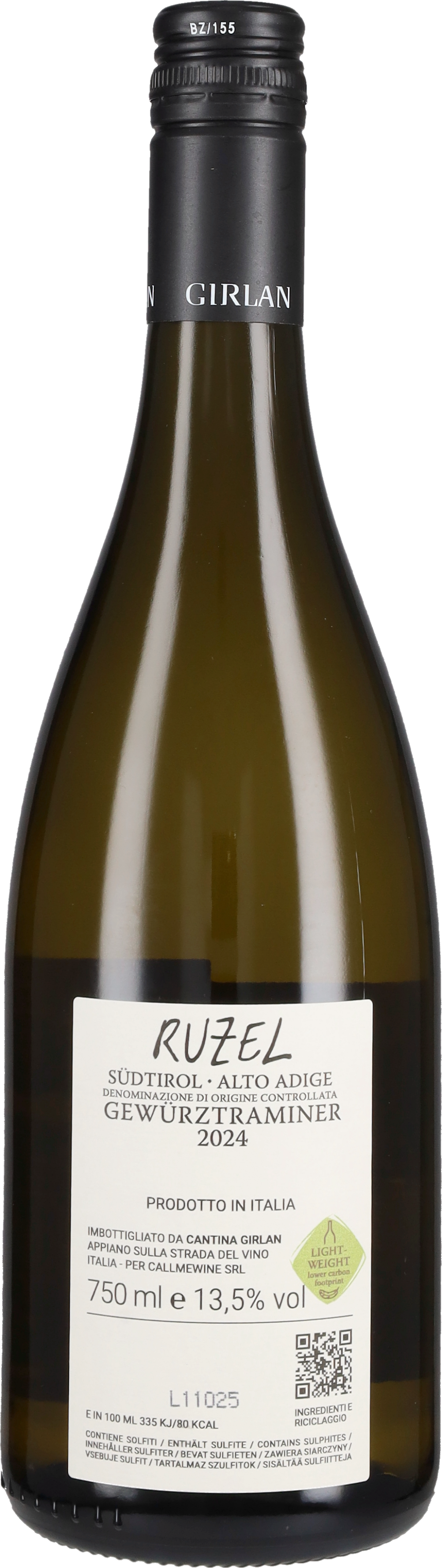 Gewurztraminer 'Ruzel' Radiz Girlan 2024