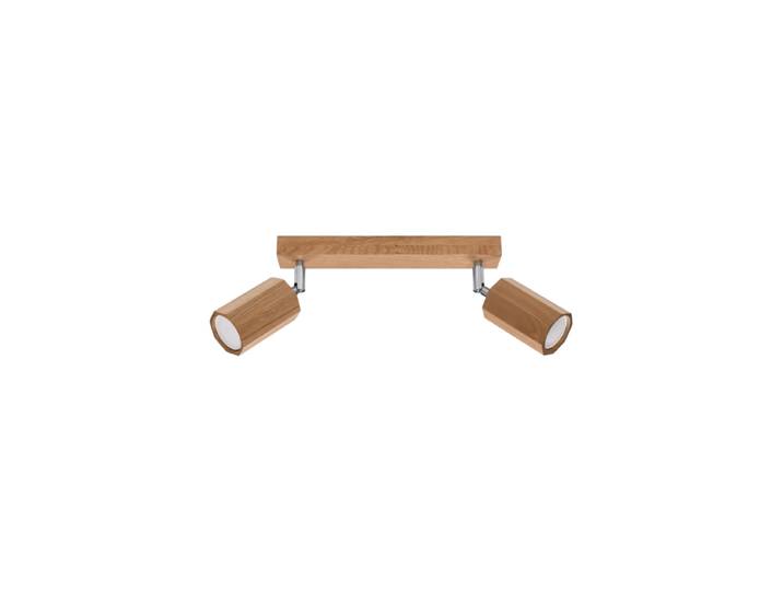 Design Deckenlampe „Zeke“ 2-flammig, Eiche Sollux Lighting