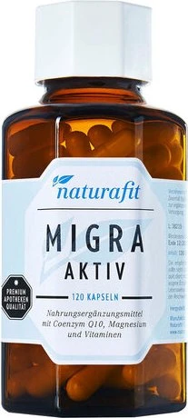 Naturafit Migra aktiv Kapseln 120 St