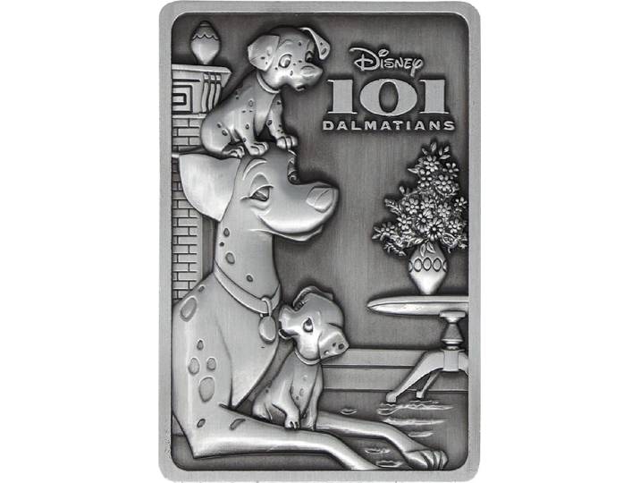 FaNaTtik 101 Dalmatians - Ingot Limited Edition Verzamelobject - Zilverkleurig