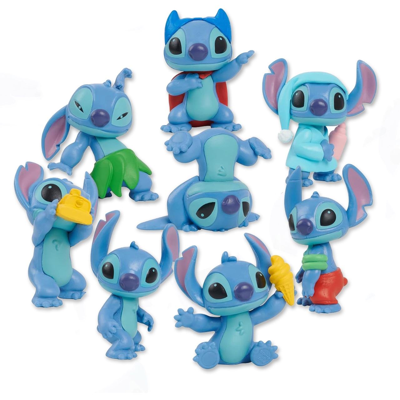 Just Play Disney Stitch Sammelbox mit 8 Figuren
