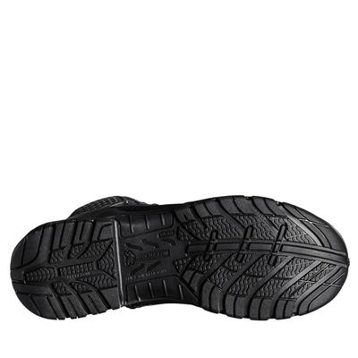 Schnürschuh MAGNUM "Magnum Uniform – Sicherheitsmodelle", Damen, Gr. 39, Normalschaft, schwarz, Robustes, wasserabweisendes Obermaterial aus Leder, Michelin, , Schuhe Schnürschuh