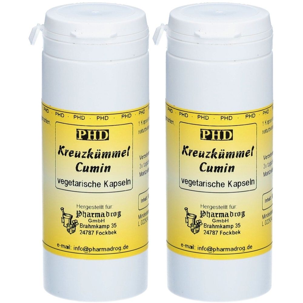 Kreuzkümmel Cumin vegi 390 mg Kapseln 2x 2x90 St
