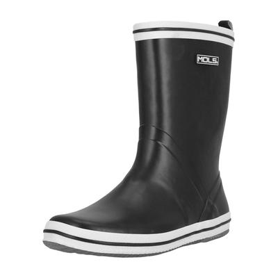 Gummistiefel MOLS "Markets", Herren, Gr. 40, schwarz, Gummi, Schuhe Gummistiefel, mit praktischer Lasche