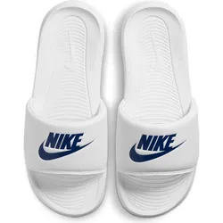NIKE Victori One Badelatschen Herren white/game royal-white 41