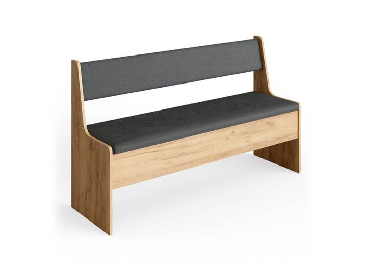 Banc d'angle Roman 136.6x41.5cm Chêne de force doré Vicco 34180