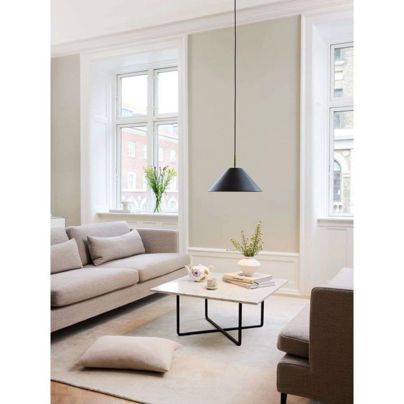 Hygge Hanglamp Graphite Black Ø24 cm - Halo Design
