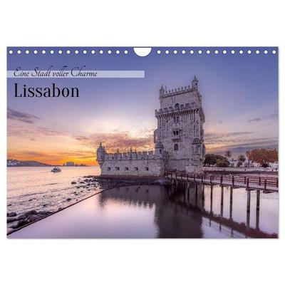 Eine Stadt voller Charme - Lissabon (Wandkalender 2027 DIN A4 quer), CALVENDO Monatskalender