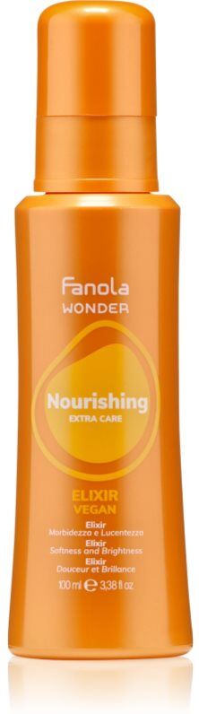 Fanola Wonder Nourishing Elixir sérum capillaire pour des cheveux brillants et doux 100 ml