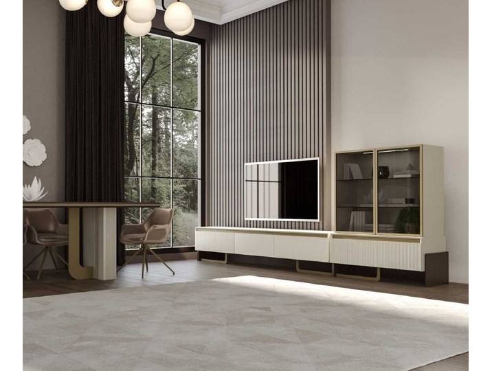Xlmoebel Couchtisch Moderner runder Holz-Couchtisch für stilvolle (1-St), Made in Europa