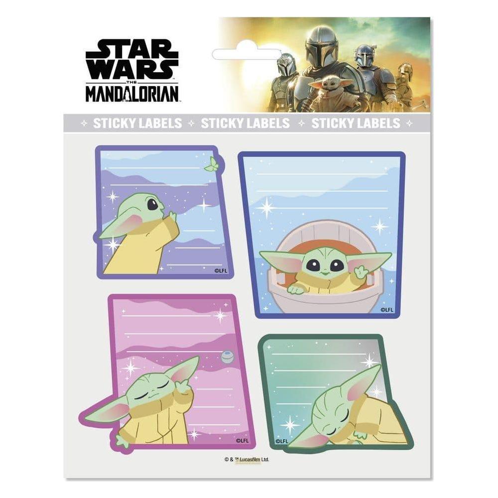 Grupo Erik Star Wars: The Mandalorian étiquettes autocollantes premium Grogu (GPE83446)