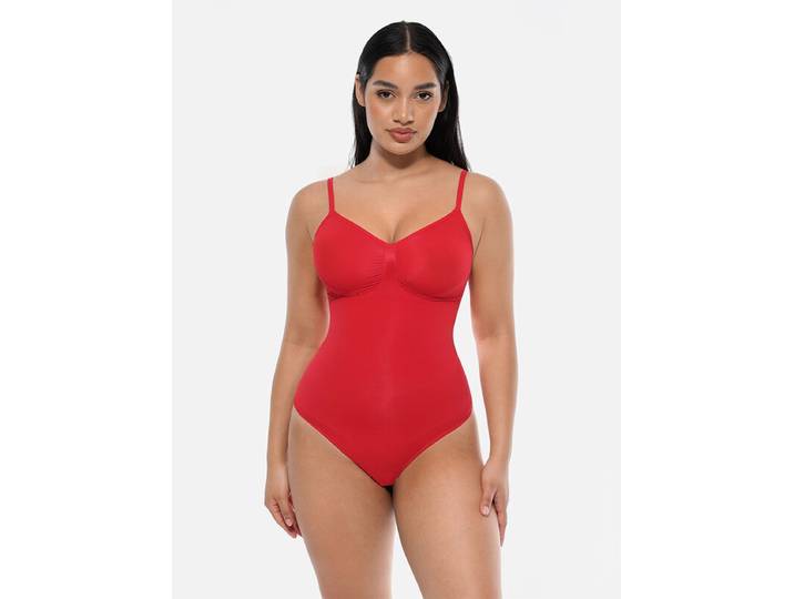 Feelingirl Body sans coutures anti-ventre M/L - Rouge