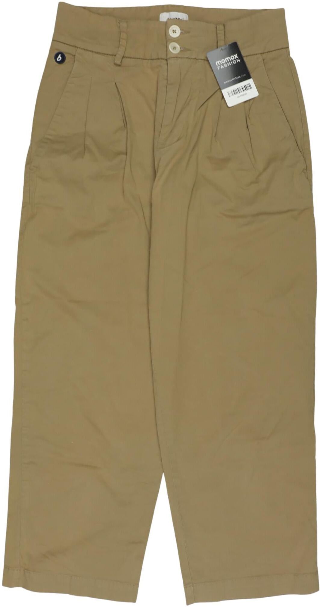 Brava Fabrics Damen Stoffhose, Beige, Gr. W26, Baumwolle - Second Hand