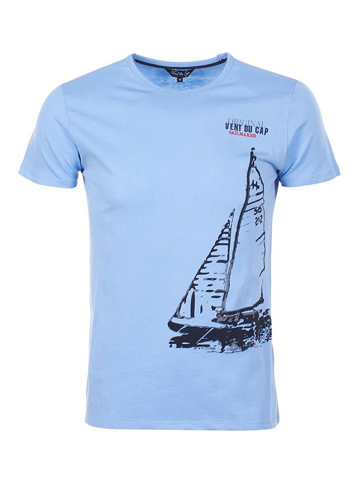 Vent du Cap Shirt in Hellblau - XXL