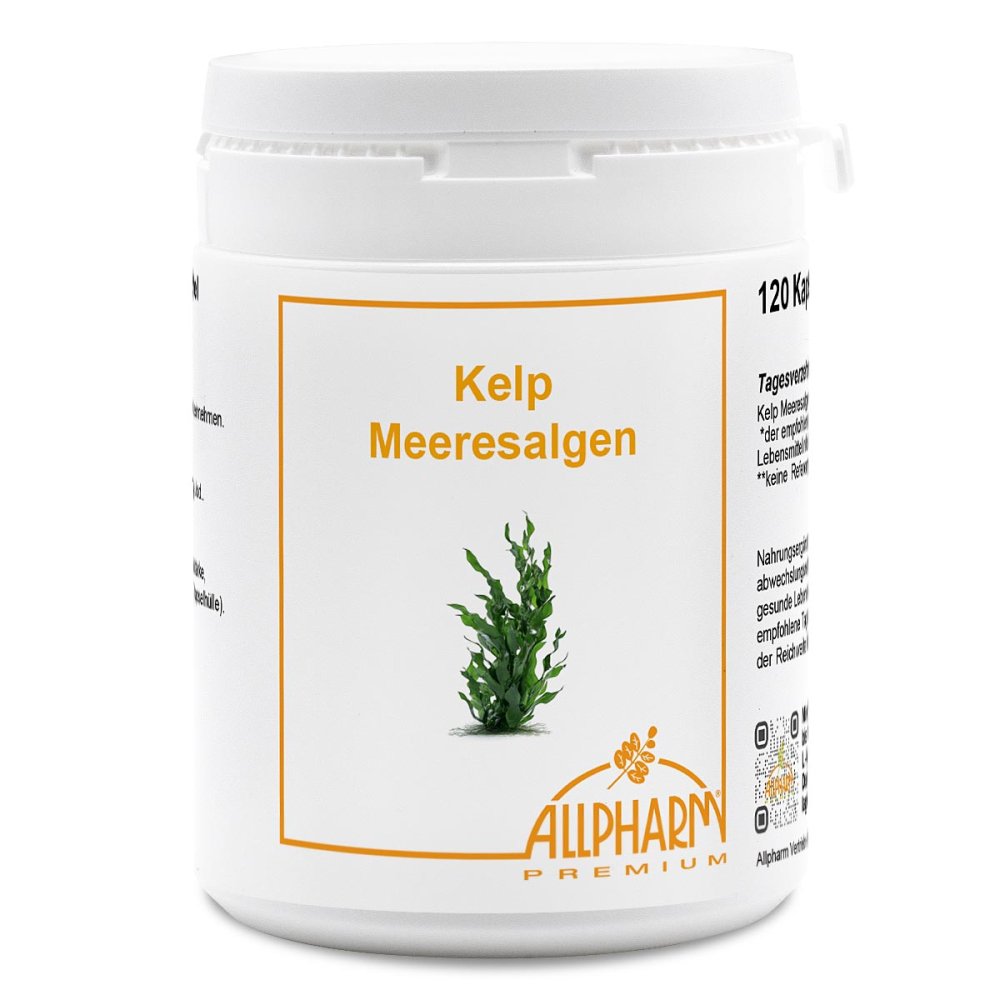 ALLPHARM Vertriebs GmbH Kelp Meeresalgen Allpharm Premium Kapseln 19658682