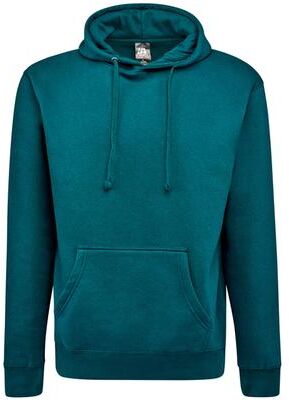 J America 8720JA Jam Adt Btb Fleece Hood T-Shirt in Storm size 3XL   Cotton/Polyester Blend