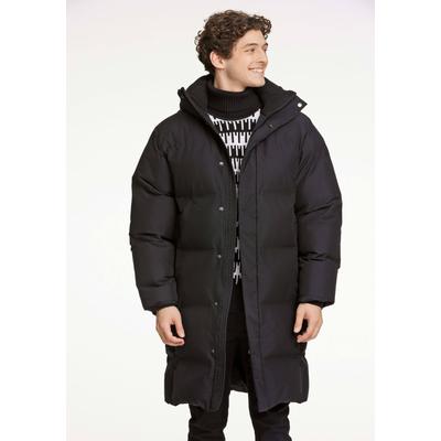 Parka LINDBERGH "Parka Comfort Fit", Herren, Gr. XL, schwarz, Obermaterial: 100% Polyester. Futter: 100% Nylon. Füllung: 100% Polyester, unifarben, Jacken Parka