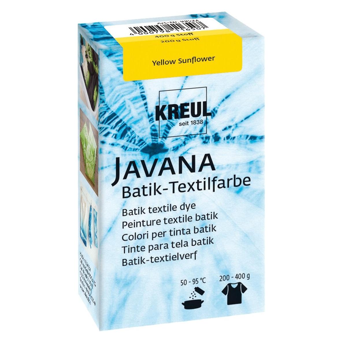 Kreul Batik Textilfarbe Yellow Sunflower (4000798116507)
