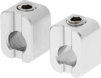 DrumCraft Nighthawk Beater Memory Lock Silber eloxiert