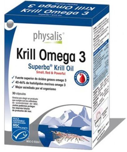Physalis Krill Omega-3 60 Kapseln
