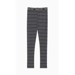 Patrizia Pepe, Damen, Tights, Black Polyester Leggings (XS), Schwarz