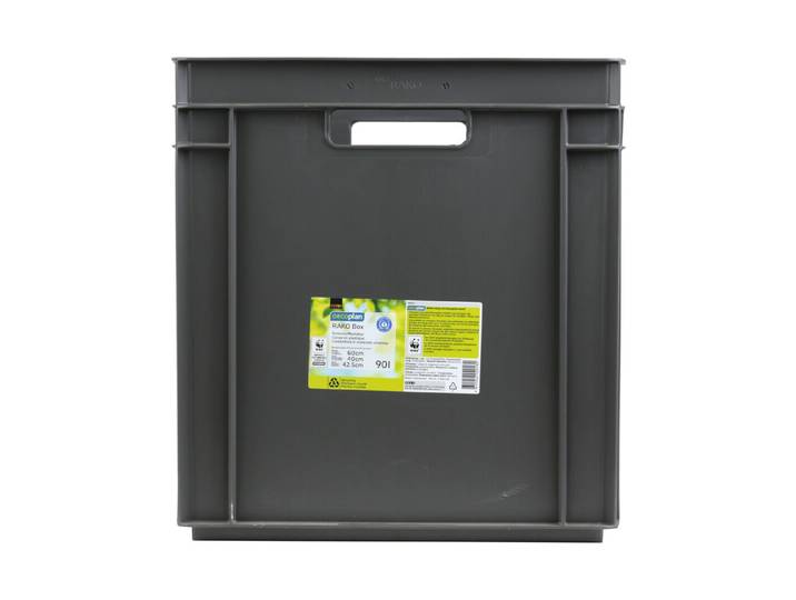 Utz Rako Oecoplan Stapelbehälter Dunkelgrau 60 × 40 × 42.5 cm 90 l