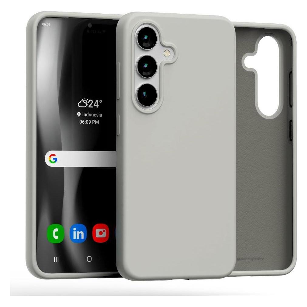 Mercury Silicone Sam S25 S931 kamienny /stone (Samsung Galaxy S25) (57239642)