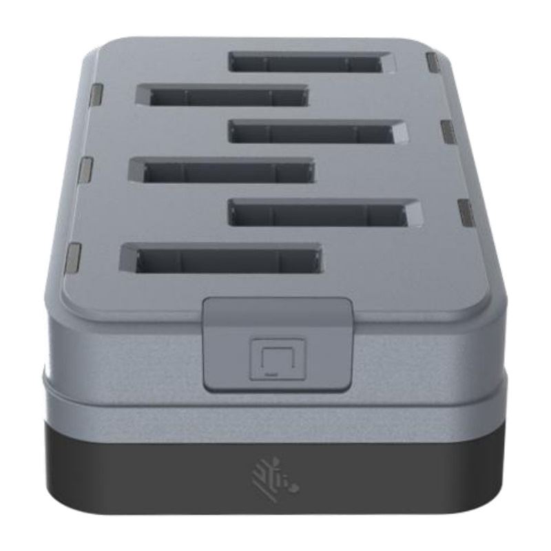 ZEBRA WS301 6-SLOT SPARE BATTERY CHARGER ALLOWS CHARGING OF 6 SPA