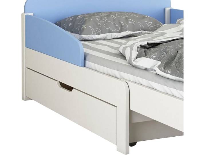 Bettschubkasten OTTO HOME Barne , weiß, B:130cm H:19,4cm T:61,2cm, Massivholz, Schubladen, Bettschubkasten, Aus massiver Kiefer, FSC-zertifiziert