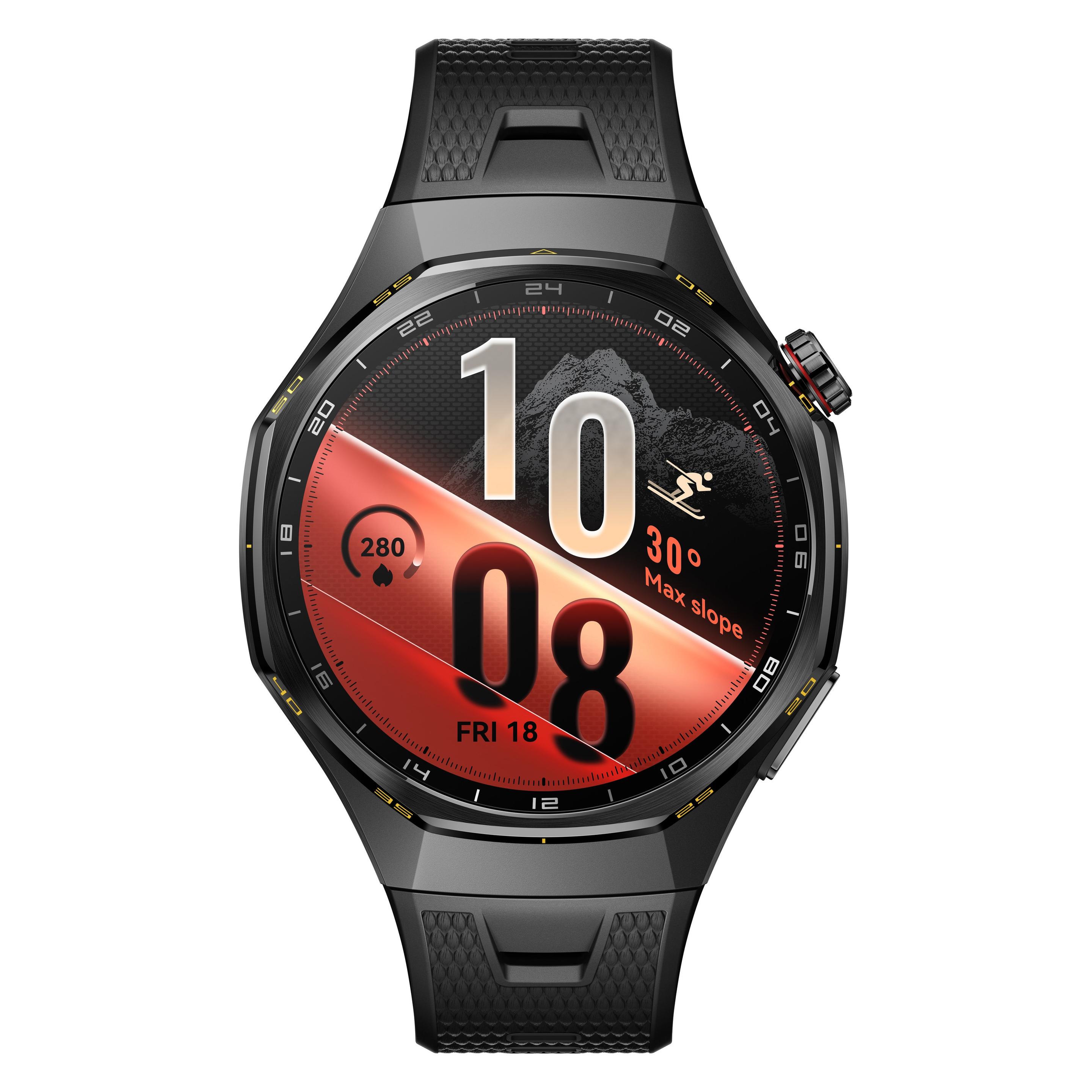 Huawei GT7 Pro (45.60 mm, Keramik, Titan, Schwarz, ohne SIM) (55020JTT)